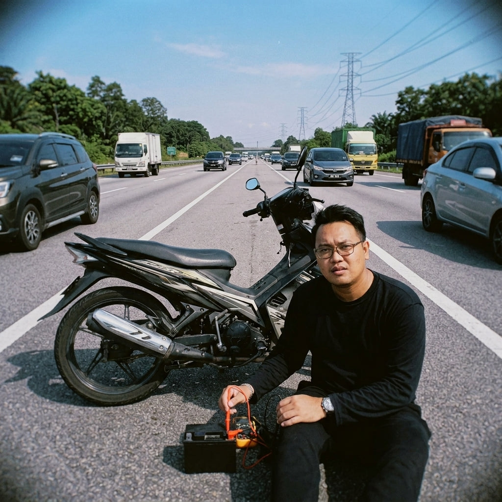 Kenapa Aki Motor Bisa Mati Mendadak, Padahal Kelihatannya Baik-Baik Saja?