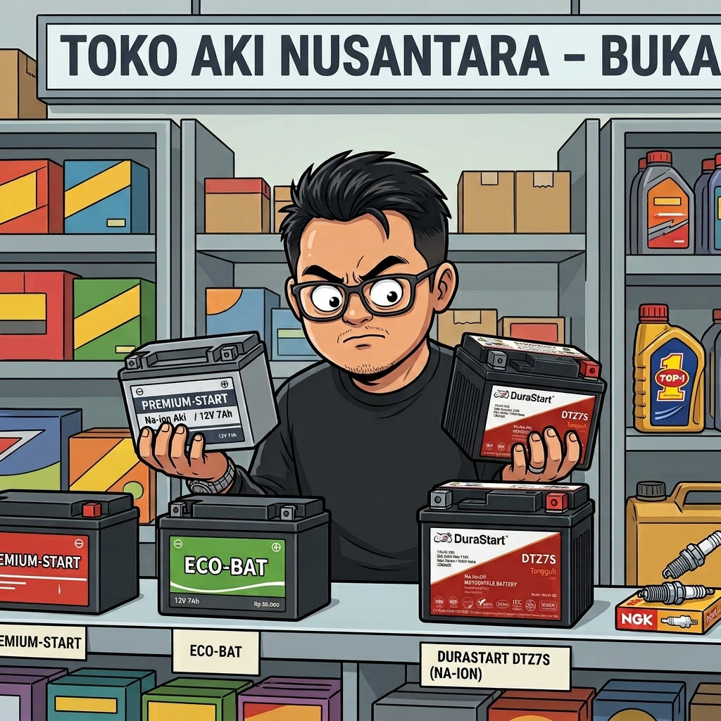 Cara Memilih Aki Sodium yang Tepat untuk Motor Kamu