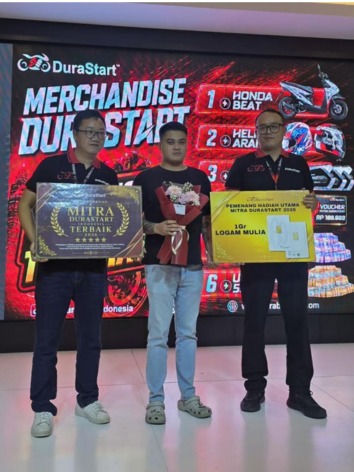 Mitra Terbaik DURASTART Raih Hadiah 1 Gram Emas, Program Berlanjut hingga Akhir Tahun
