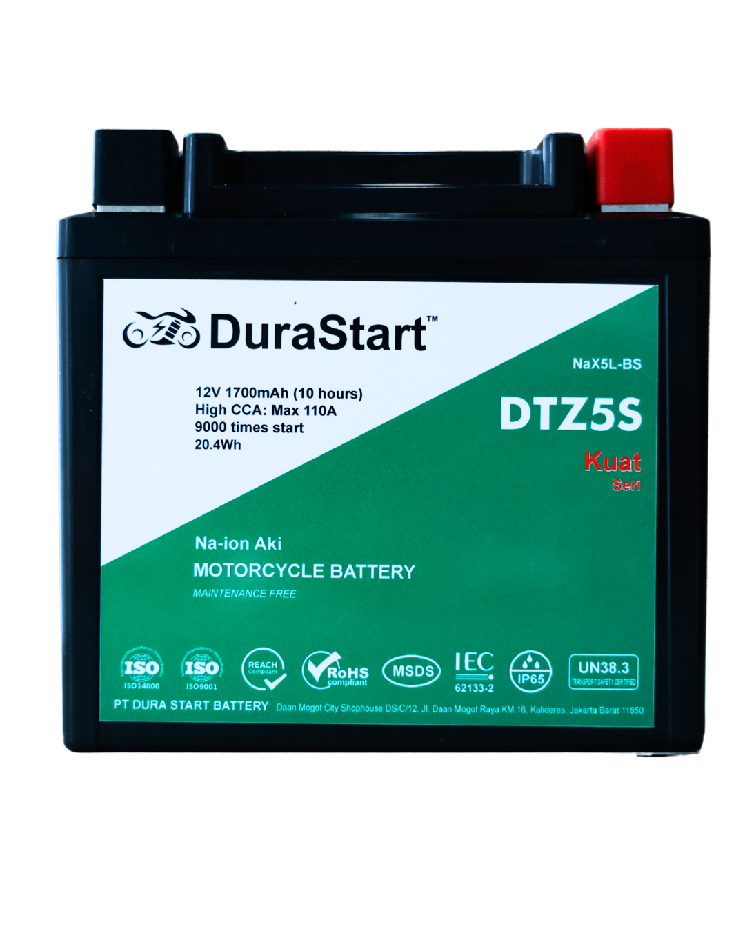 DURASTART DTZ5S            (NaX5L-BS)