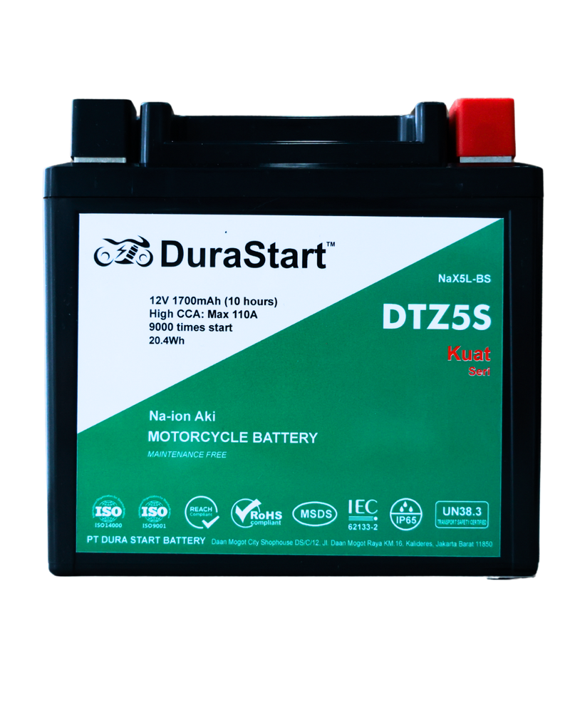 DURASTART DTZ5S            (NaX5L-BS)