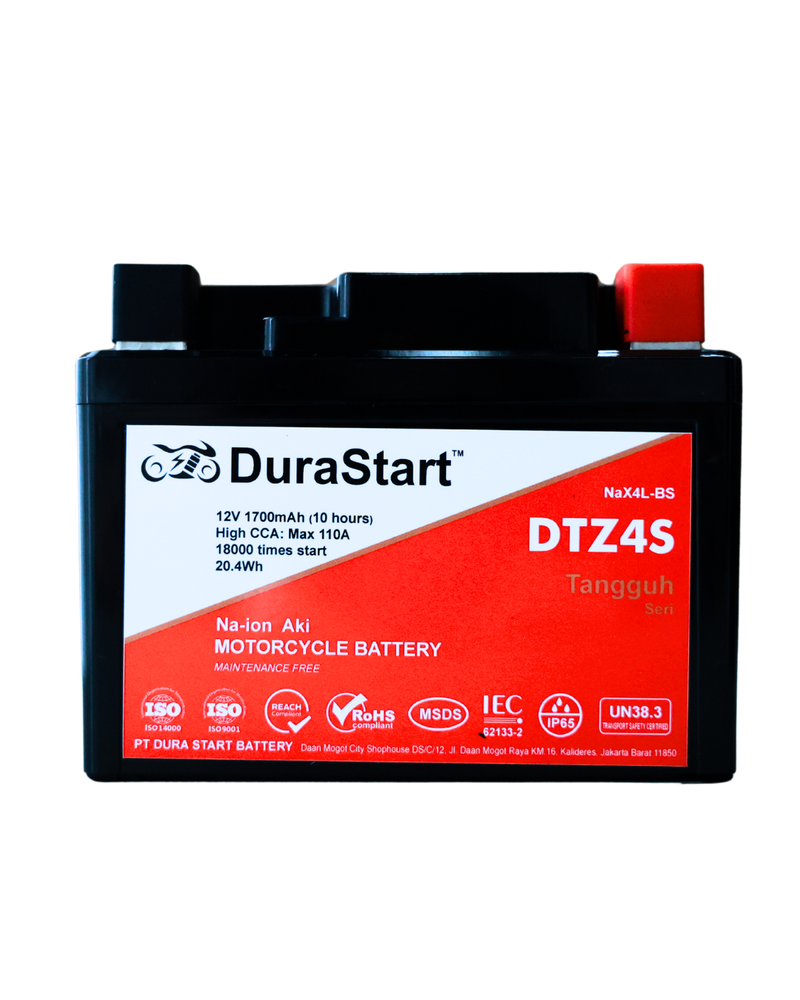 DURASTART DTZ4S (NaX4L-BS)