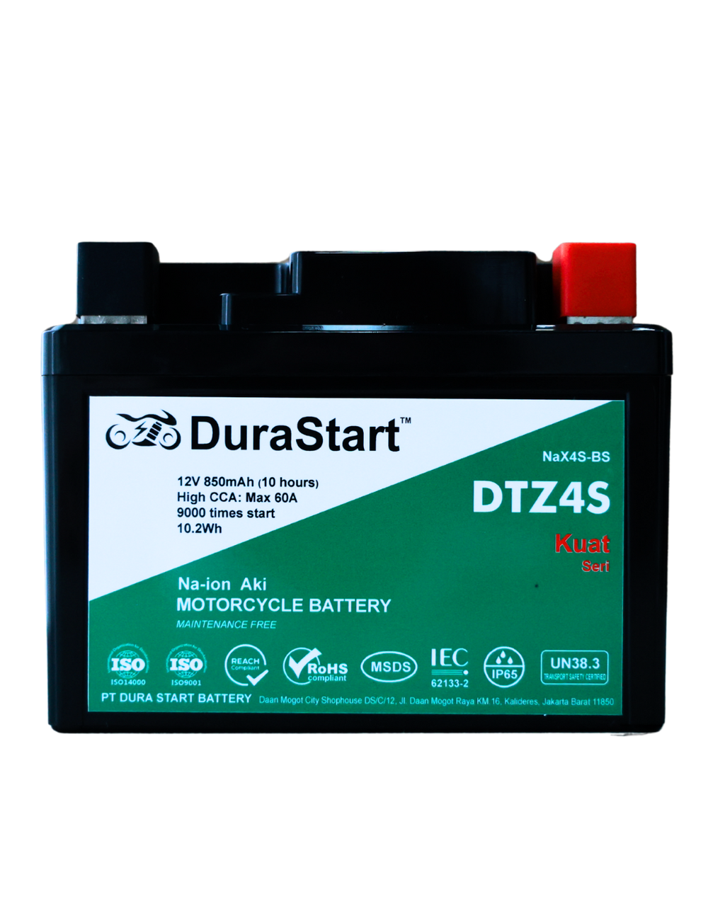 DURASTART DTZ4S            (NaX4S-BS)