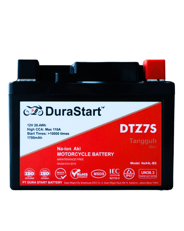 DURASTART DTZ7S            (NaX5L-BS)