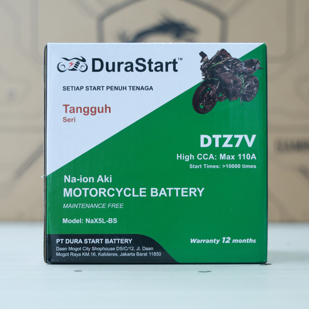 DURASTART DTZ7V            (NaX5L-BS)