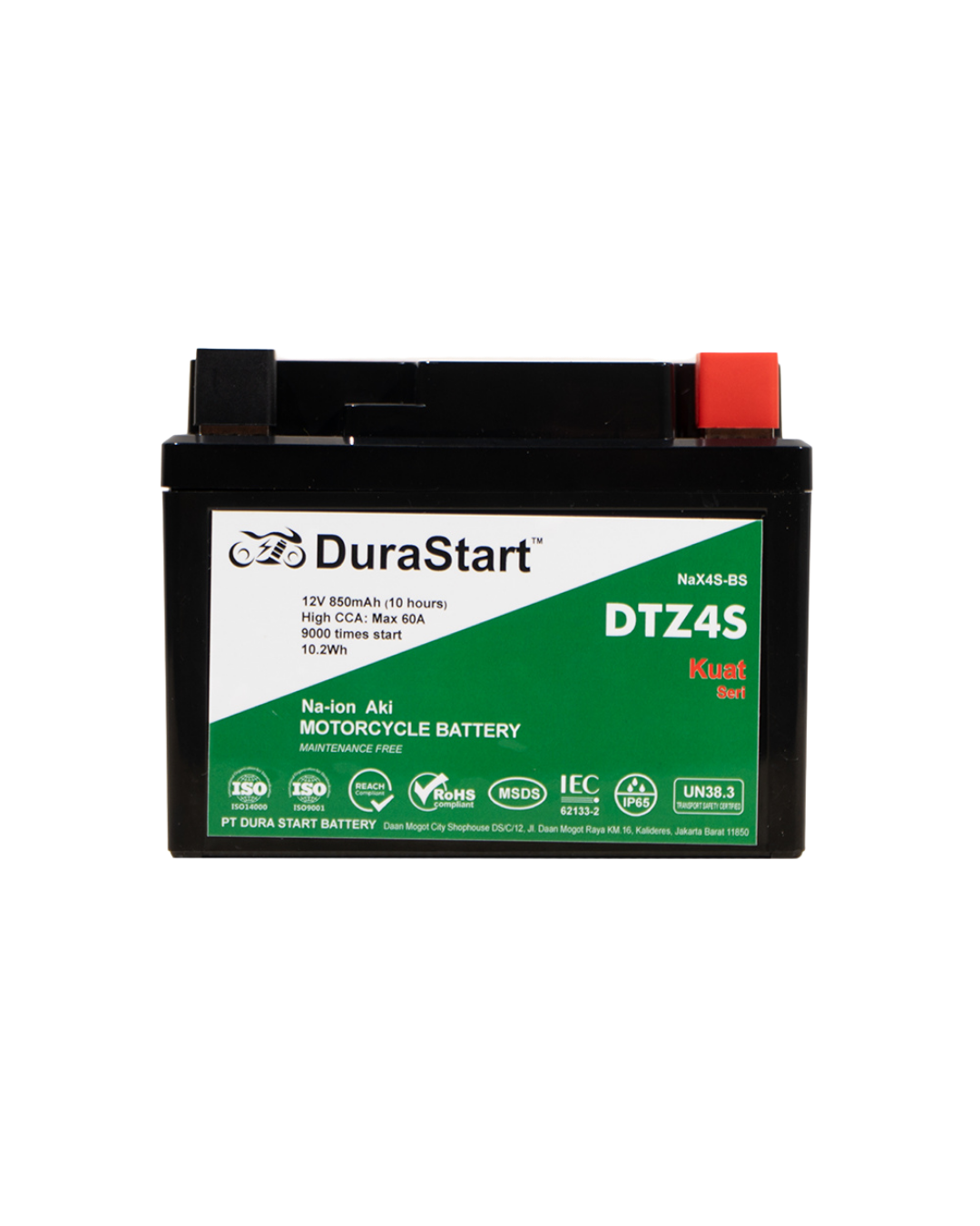 DURASTART DTZ4S            (NaX4S-BS)