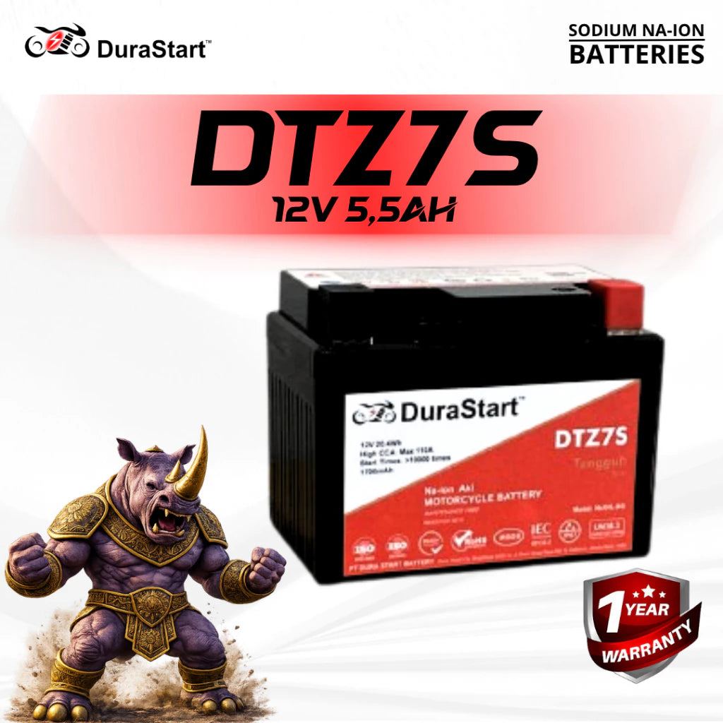 DURASTART DTZ7S            (NaX5L-BS)
